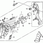 CBR250RA Передний тормозной суппорт