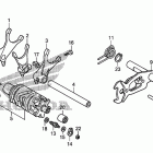 XR650L Вилка переключения передач