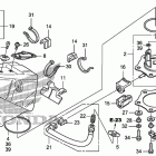 CRF250R Топливный бак