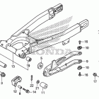 CRF230F Бугель и цепь