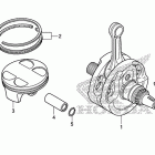 CRF450R Коленчатый вал и поршень