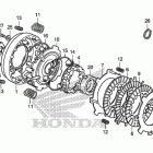 CRF50F Сцепление