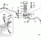 CB1000R Задний тормозной цилиндр