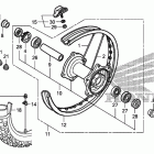 CRF250R Заднее колесо