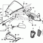 CBR600RR Верхний обтекатель