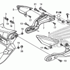 CBR600RR Заднее крыло
