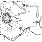 CBR600RR Водяной насос