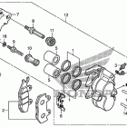 CMX250C Передний тормозной суппорт