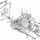 CMX250C Крышка картера левая