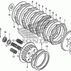 CMX250C Сцепление