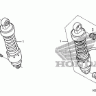 CMX250C Задний амортизатор