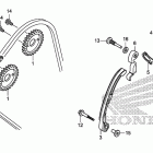 CBR600RR Цепь ГРМ и натяжитель