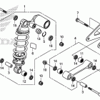 CBR600RR Rear shock absorber      (cbr600rr)