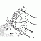 CBR600RR Крышка генератора