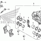 CBR600RR Передний тормозной суппорт