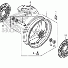 CBR600RR Переднее колесо
