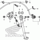 CBR600RR Подножка