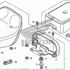 CMX250C Сидение