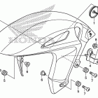 CBR1000RA Переднее крыло