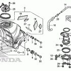 CBR600RR Топливный бак