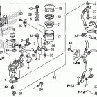 CBR1000RA Front brake master       cylinder (2)
