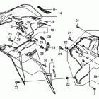 CBR600RR Lower cowl (r.)