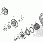 CBR600RR Муфта стартера