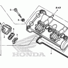 CBR600RR Крышка головки цилиндров