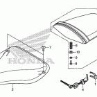 CBR600RR Сидение