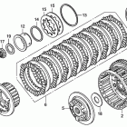 CBR1000RA Сцепление