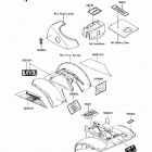 Bayou 185 (KLF185-A3) Наклейки предупреждения