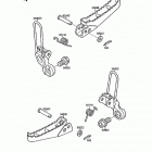 Mojave 250 (KSF250-A1) Подножки