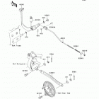 KLX110L (KLX110-DCF) Педаль тормоза