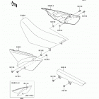 KLX110 (KLX110-CDF) Боковые обтекатели