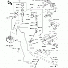 Ninja 300 ABS (EX300-BDFA) Задний торм цилиндр