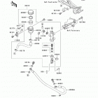 Ninja 300 (EX300-ADFA) Задний торм цилиндр