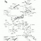 Ninja 300 (EX300-BDFA) Боковые обтекатели