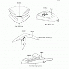 Ninja 300 ABS (EX300-BDF) Decals(ebony)(bdf)