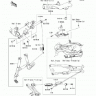 Ninja ZX-14R ABS (ZX1400-FDFA) Accessory(centerstand)