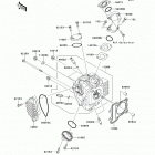 KLX110 (KLX110-CDF) Головка цилиндра