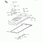Ninja 650 (EX650-EDS) Крышка головки цилиндров