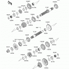 Ninja 300 ABS (EX300-BDFA) Трансмиссия