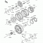 Concours 14 ABS (ZG1400-CCF) Сцепление