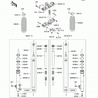 KLR650 (KL650-ECF) Передняя вилка