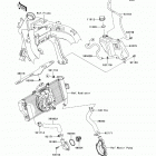 Ninja 650 (EX650-EDS) Патрубки охлаждения
