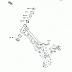 KLX110 (KLX110-CDF) Рама