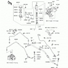 Ninja ZX-10R ABS (ZX1000-KDF) Задний торм цилиндр
