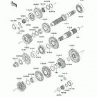 Ninja 650 (EX650-EDS) Трансмиссия