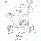 KLX110L (KLX110-DCF) Головка цилиндра