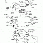 Concours 14 ABS (ZG1400-CCF) Обтекатель (верхний)